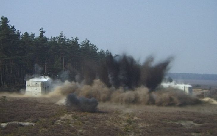 Full-Scale Explosionsversuch